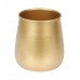 Gold Flower Pot & Wax Jar Combo Set of 3